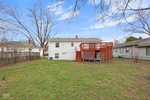 Backyard at 3432 N Eaton Avenue, Indianapolis, IN