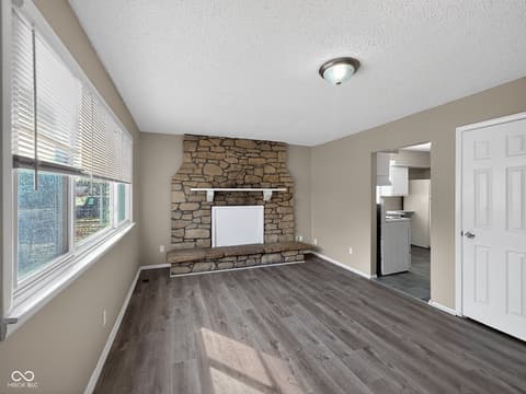 Living room at 2916 S Roena Street, Indianapolis, IN
