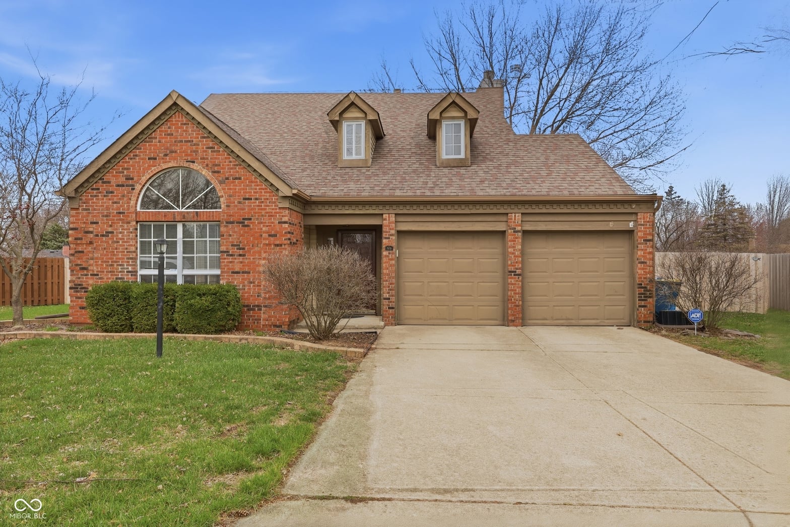 Front exterior at 7678 Colonial Court, Fishers, IN