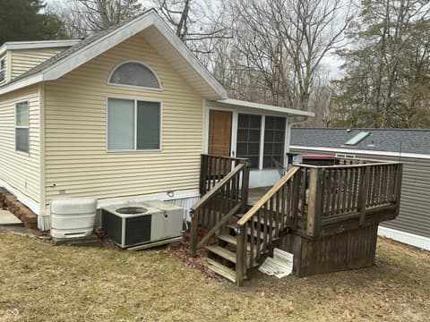 Backyard at 2288 State Rd Old 101, Liberty, IN
