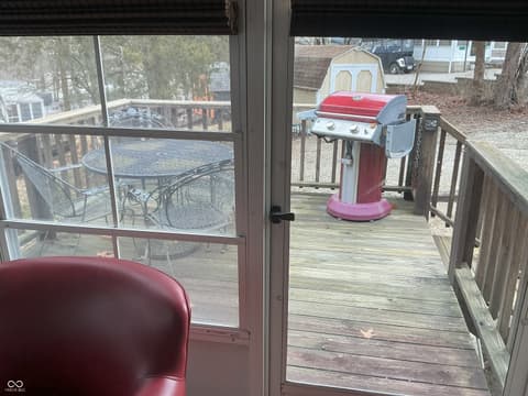 Outdoor living area at 2288 State Rd Old 101, Liberty, IN