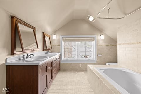 Bathroom at 5207 N Washington Boulevard, Indianapolis, IN