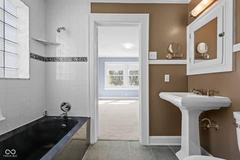 Bathroom at 5207 N Washington Boulevard, Indianapolis, IN