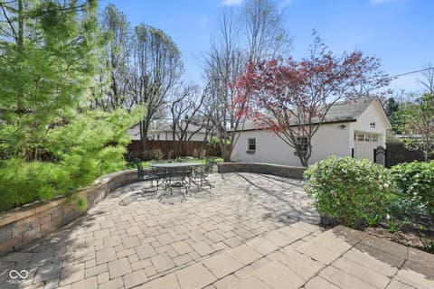 Outdoor living area at 5207 N Washington Boulevard, Indianapolis, IN