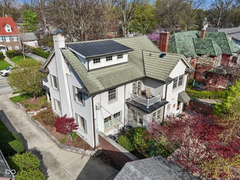 Aerial view at 5207 N Washington Boulevard, Indianapolis, IN
