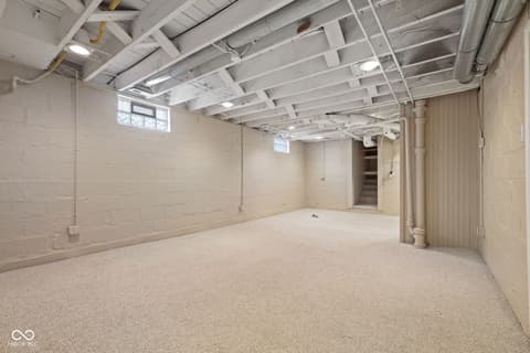 Basement at 5207 N Washington Boulevard, Indianapolis, IN