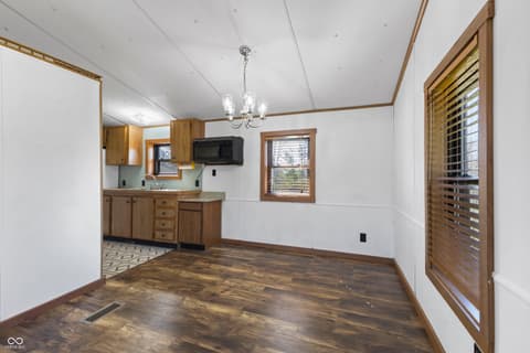 Kitchen at 11696 E Short Road, Springville, IN