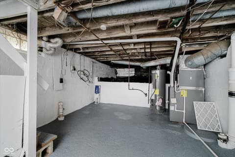Basement at 2921 E Brookside Avenue, Indianapolis, IN