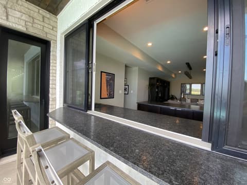 Outdoor living area at 13682 Kingston Drive, Fishers, IN