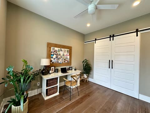 Home office at 13682 Kingston Drive, Fishers, IN