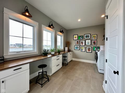 Laundry room at 13682 Kingston Drive, Fishers, IN
