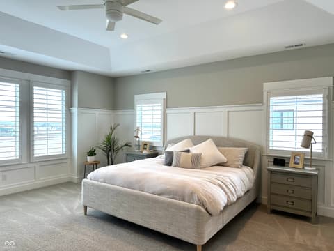 Primary bedroom at 13682 Kingston Drive, Fishers, IN
