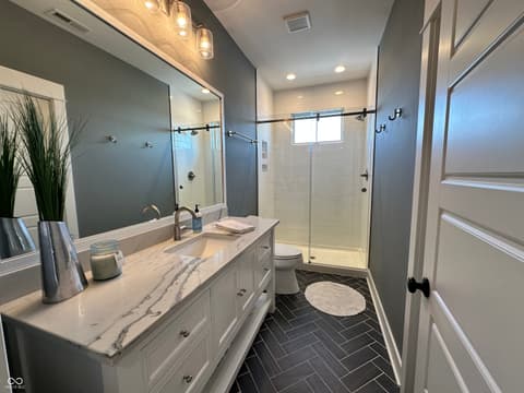 Bathroom at 13682 Kingston Drive, Fishers, IN