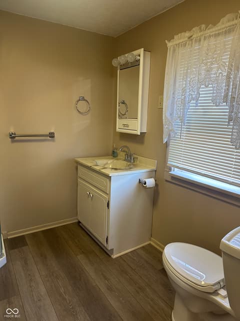 Bathroom at 132 W Berry Street, Greencastle, IN