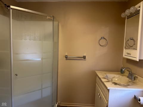 Bathroom at 132 W Berry Street, Greencastle, IN