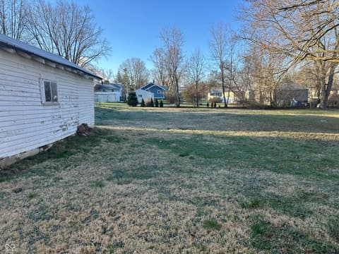 Yard at 132 W Berry Street, Greencastle, IN
