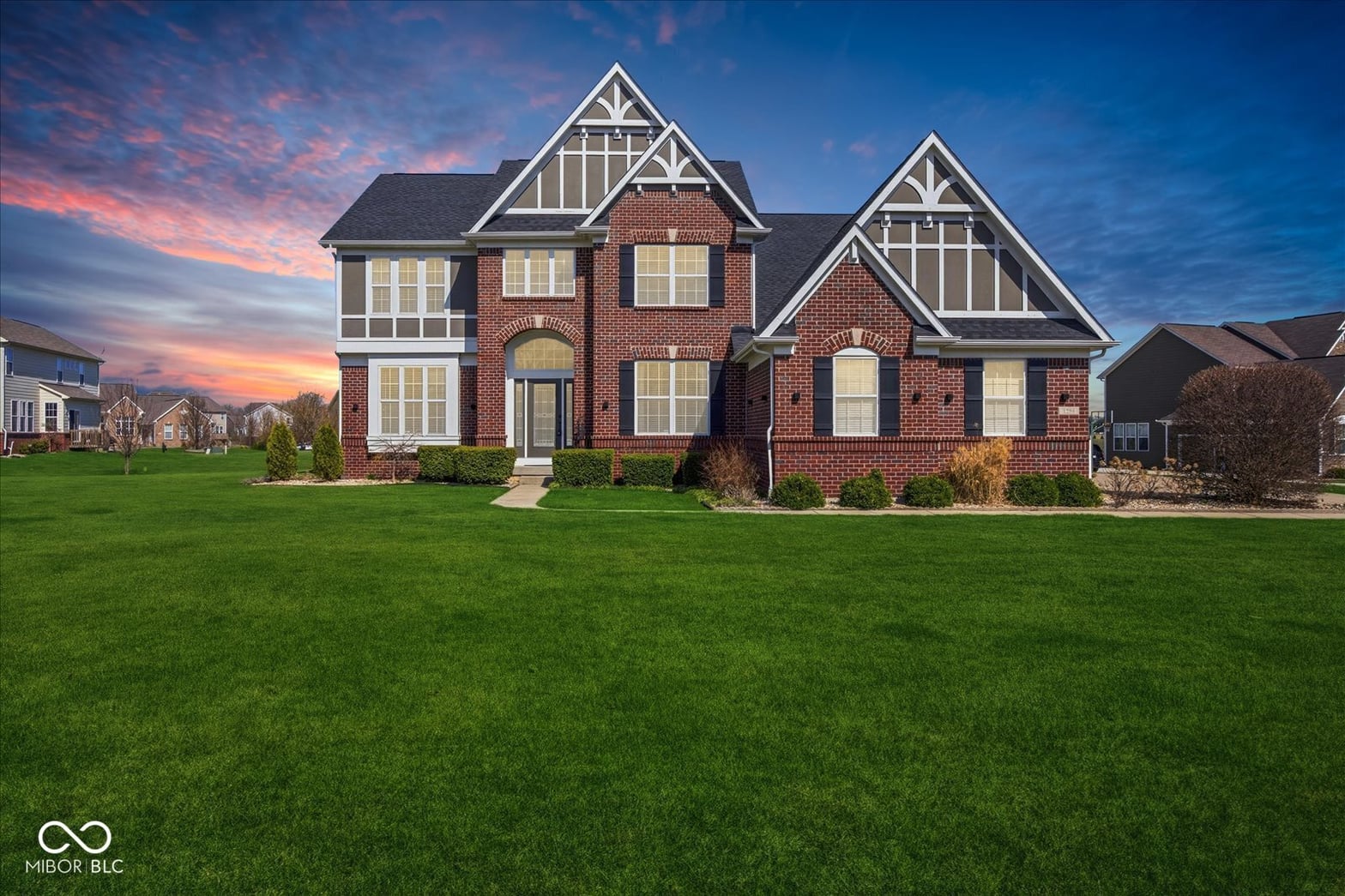 Front exterior at 1294 Mayfair Court, Greenwood, IN