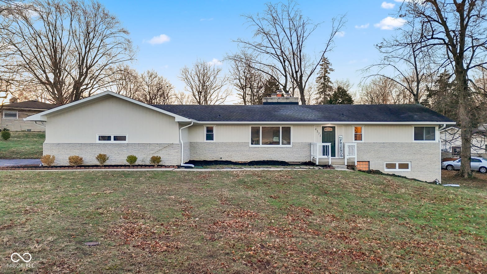 Front exterior at 4571 Devon Drive, Indianapolis, IN