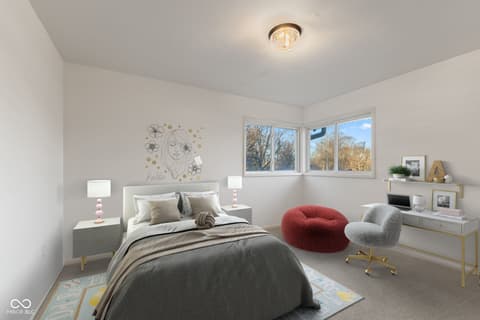 Bedroom at 4571 Devon Drive, Indianapolis, IN