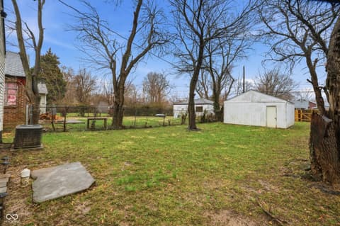 Yard at 3731 Baltimore Avenue, Indianapolis, IN
