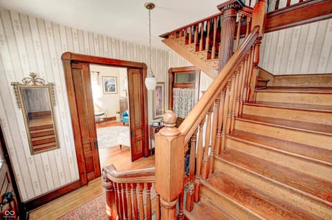 Stairs — 4934 N Pearl Street, Amo, IN