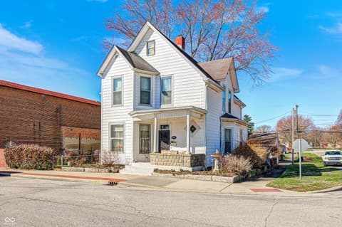 Front exterior at 4934 N Pearl Street, Amo, IN