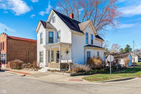 Front exterior at 4934 N Pearl Street, Amo, IN