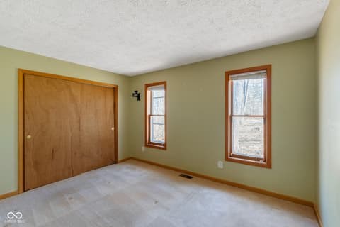 Bedroom at 9852 N Woodland Drive, Mooresville, IN