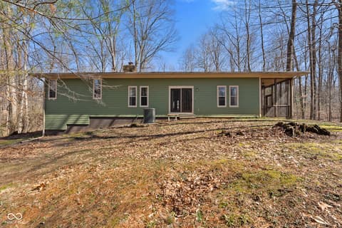 Backyard at 9852 N Woodland Drive, Mooresville, IN