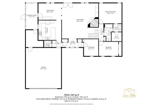 Floor Plan — 9852 N Woodland Drive, Mooresville, IN