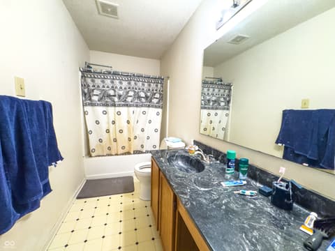 Bathroom at 10814 Glenayr Drive, Camby, IN