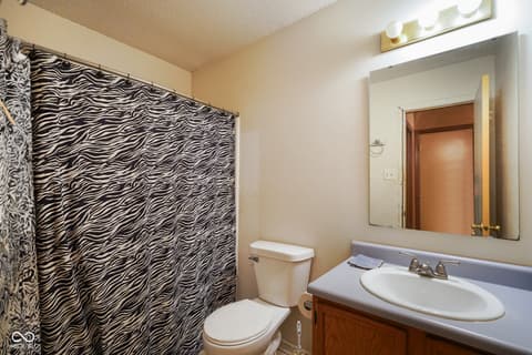 Bathroom at 10814 Glenayr Drive, Camby, IN