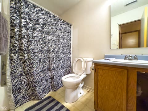 Bathroom at 10814 Glenayr Drive, Camby, IN