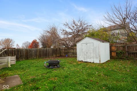 Yard at 10814 Glenayr Drive, Camby, IN