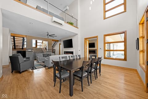 Dining room at 5352 State Road 144, Greenwood, IN