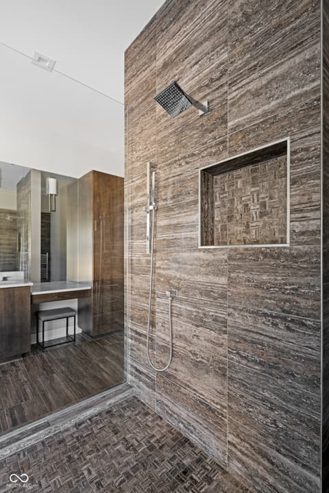 Bathroom at 5352 State Road 144, Greenwood, IN