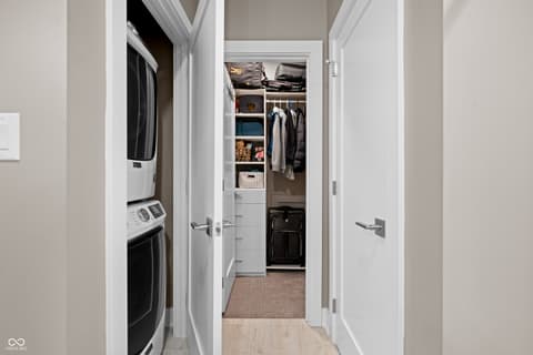 Laundry room at 5352 State Road 144, Greenwood, IN