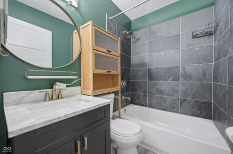 Bathroom at 1534 S Randolph Street, Indianapolis, IN