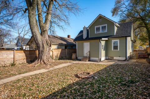 Backyard at 1534 S Randolph Street, Indianapolis, IN
