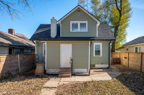 Backyard at 1534 S Randolph Street, Indianapolis, IN