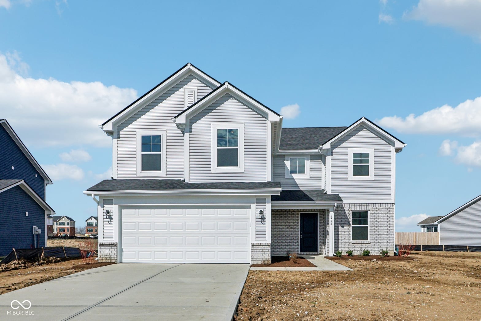 Front exterior at 1730 N Meadow Brook Drive, Greenfield, IN
