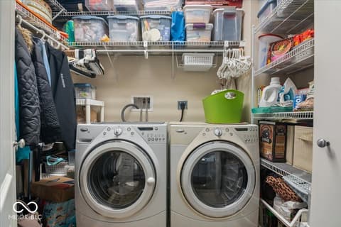 Laundry room at 55 S Harding Street, Indianapolis, IN