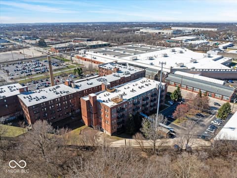 Aerial view at 55 S Harding Street, Indianapolis, IN