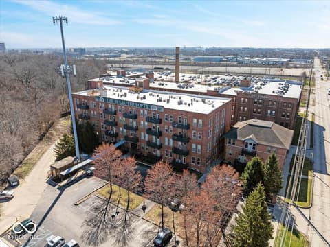 Aerial view at 55 S Harding Street, Indianapolis, IN