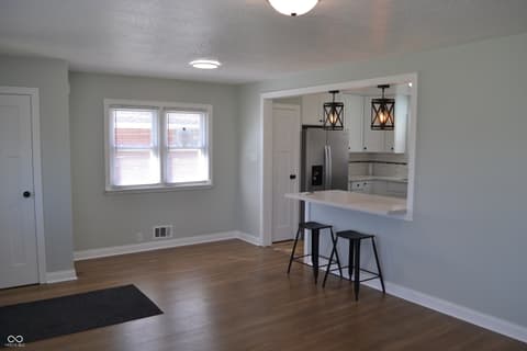 Living room at 442 N Mitchner Avenue, Indianapolis, IN