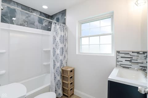 Bathroom at 7902 Alexander Street, Indianapolis, IN