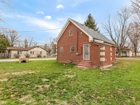 Side exterior at 7902 Alexander Street, Indianapolis, IN