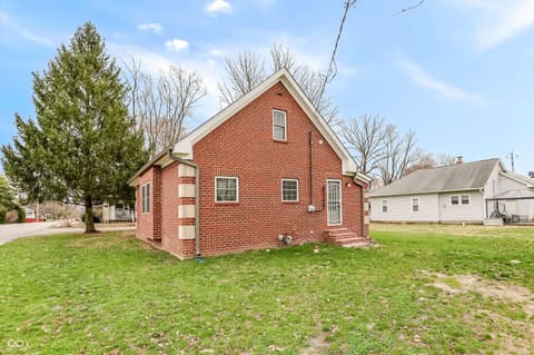 Side exterior at 7902 Alexander Street, Indianapolis, IN