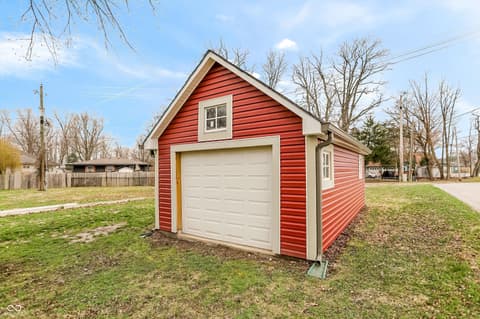 Garage at 7902 Alexander Street, Indianapolis, IN