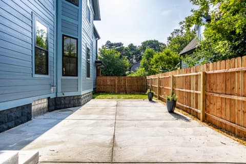 Outdoor living area at 3868 N Park Avenue, Indianapolis, IN